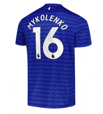 Everton Vitaliy Mykolenko #16 Hjemmebanetrøje 2025-26 Kortærmet